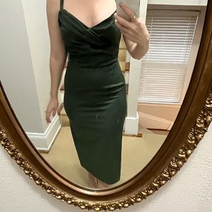 New with tags STOP STARING green dress size small.